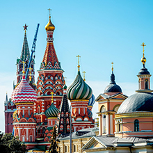 Explore iconic Red Square and the historic Kremlin.