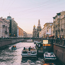 Visit Saint Petersburg’s stunning historic city center.