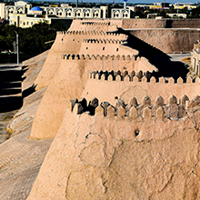 Khiva's Itchan Kala: Preserved Desert Fortress City