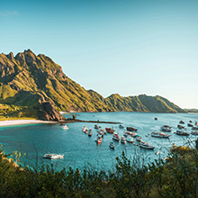 Komodo Island - Famous for Komodo dragons and stunning landscapes