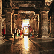 Ellora Caves: Majestic Monastic Complex with Temples