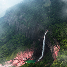 Nohkalikai Falls: Tallest Waterfall in India’s Cherrapunji