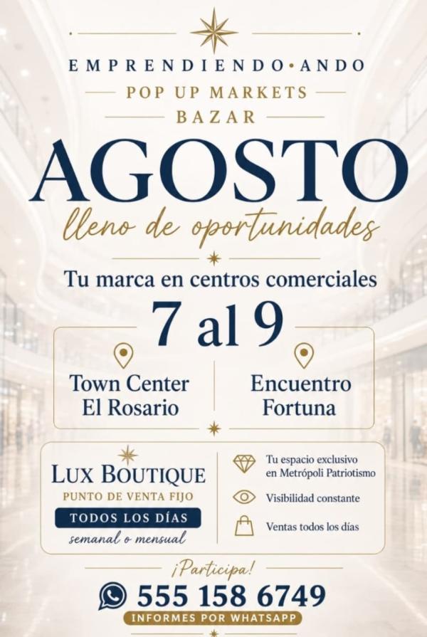 Emprendiendo Ando Pop Up Markets
