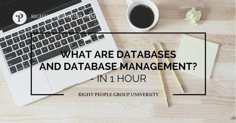 What are databases and database management? | Right People Group