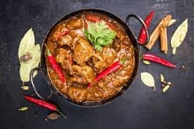 CHICKEN CURRY HALF