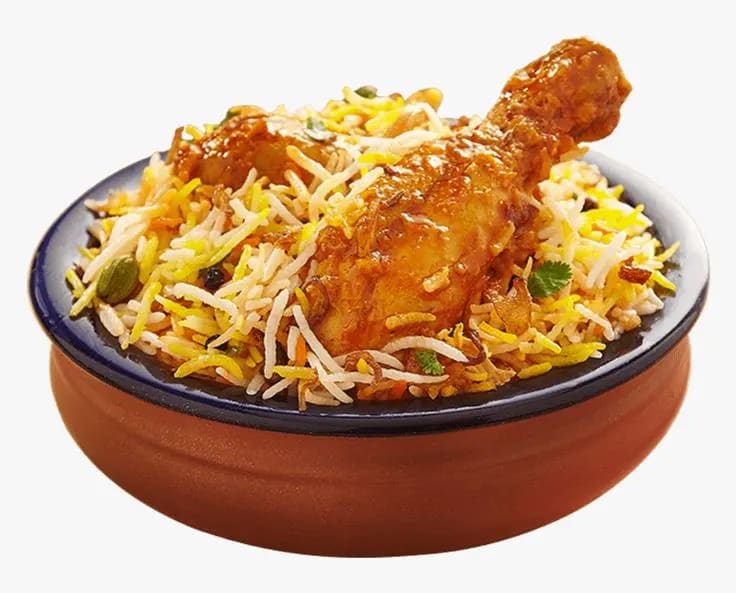Dum biriyani Half