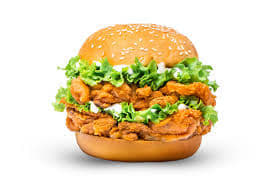 DOUBLE CHICKEN CHEESE BURGER