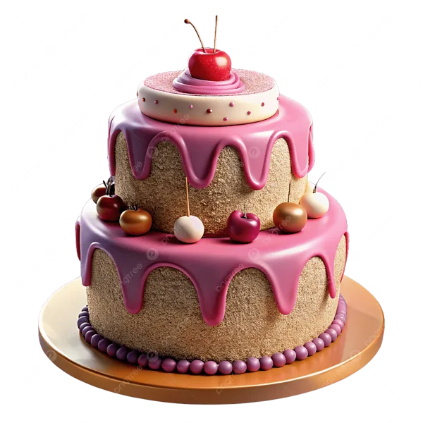 2 stage Birthday cake 