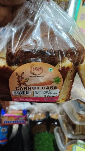 DANISH CARROT CAKE