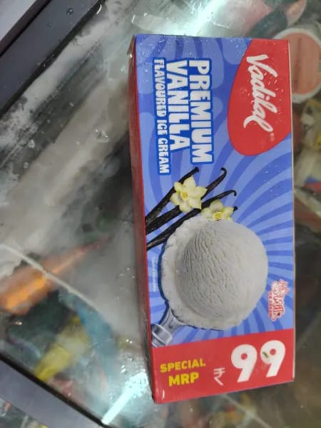 VADILAL VANILLA ICECREAM 🍦