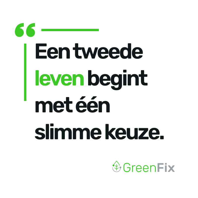 Een tweede leven begint met één slimme keuze.