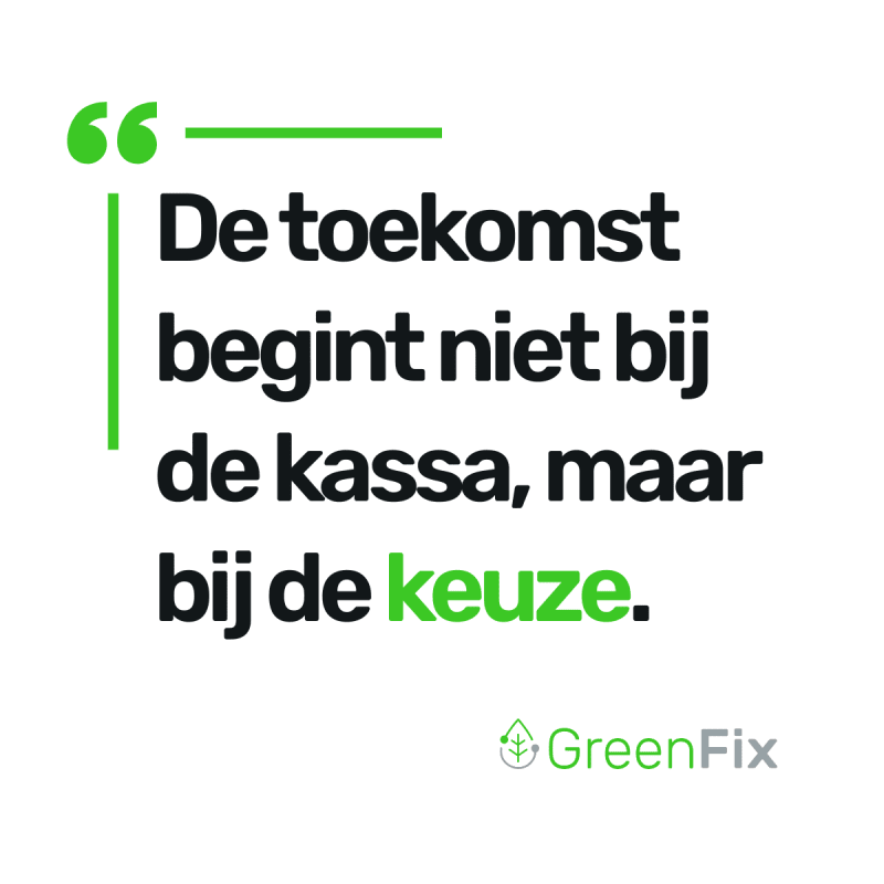 De toekomst begint niet bij de kassa, maar bij de keuze.