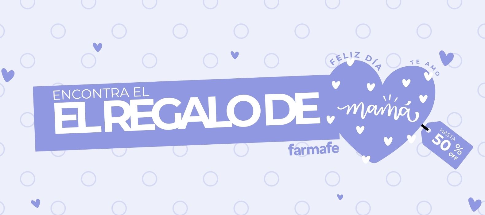 Encontrá el regalo de mamá. Hasta 50% off