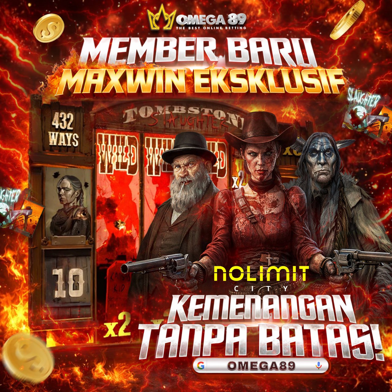 OMEGA89 | Situs Slot official Online Gacor Hari Ini & Bonus Besar image 1