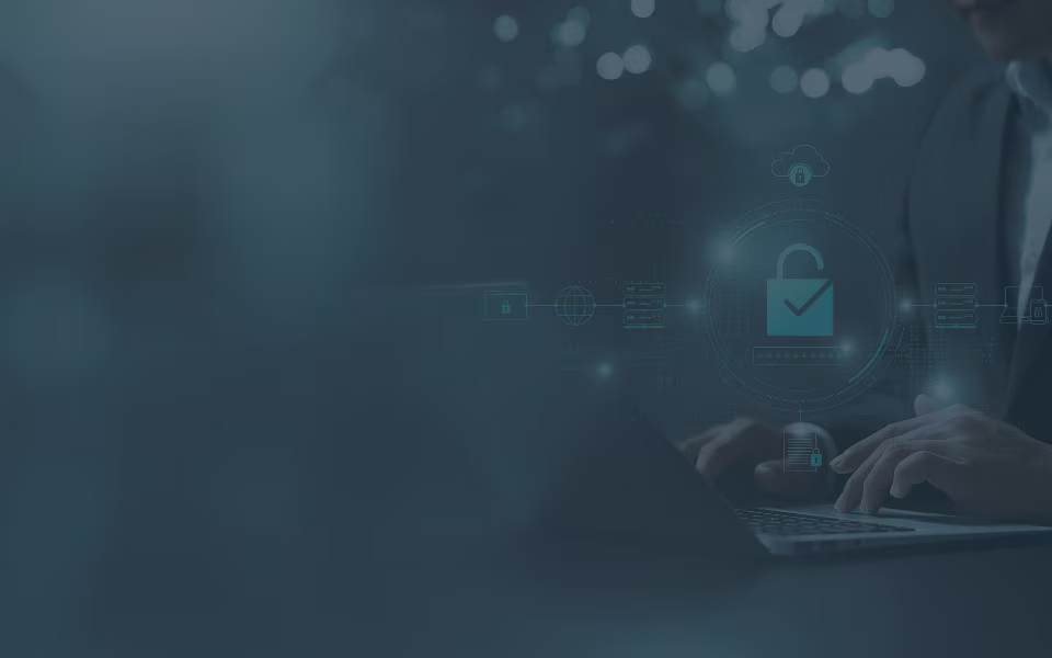 Cyber Security Background Banner