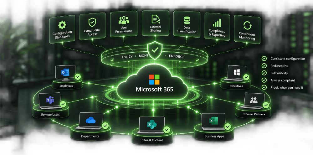 Microsoft 365 governance, risk and compliance Image 1
