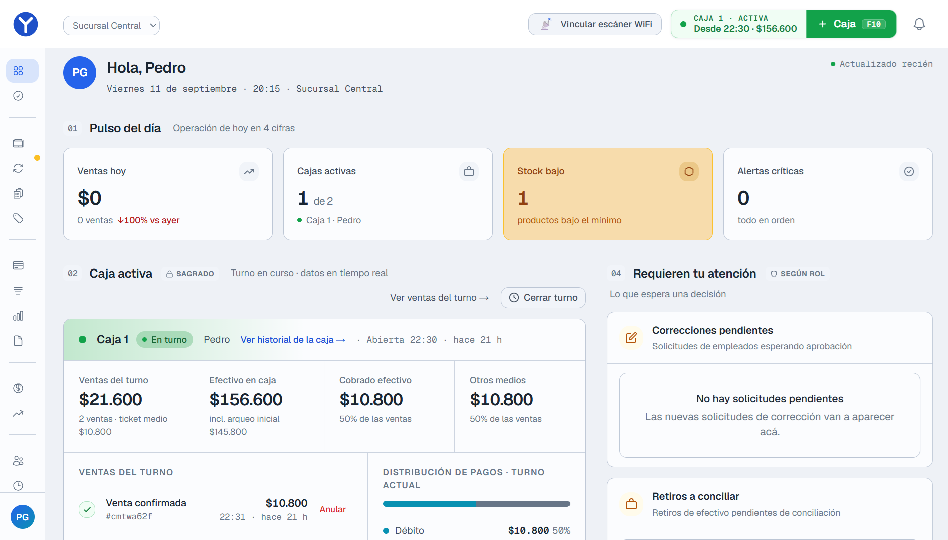 Pagina de inicio