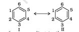 Two energetically equivalent Kekulé structures contribute to the benzene resonance hybrid.