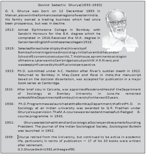 Govind Sadashiv Ghurye