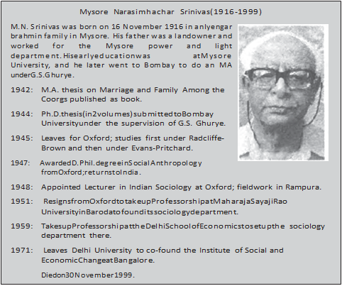 Mysore Narasimhachar Srinivas