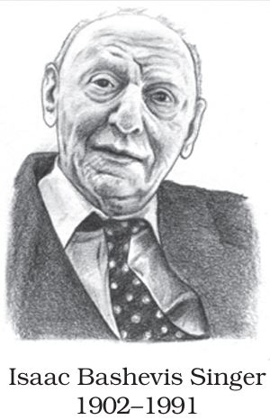 Isaac Bashevis Singer portrait