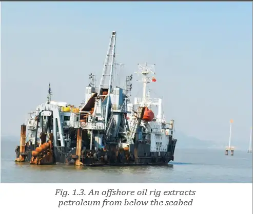 Offshore oil rig