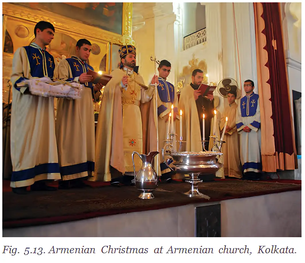 Armenian church ceremony in Kolkata
