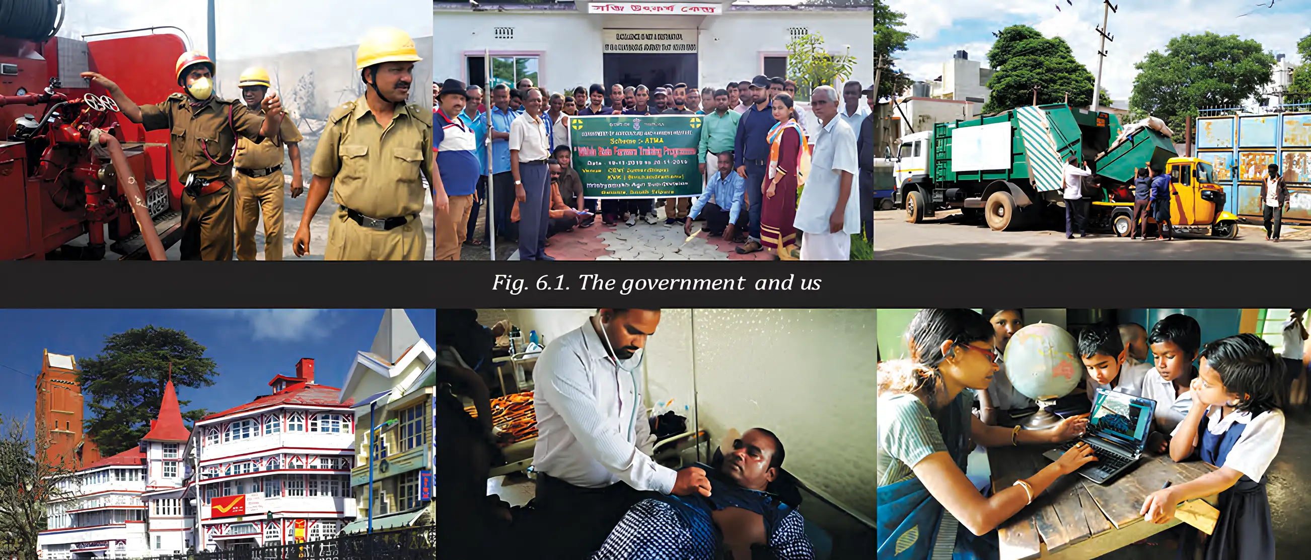 Government services illustration