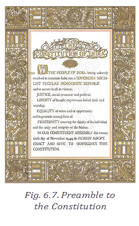 Preamble to the Constitution of India