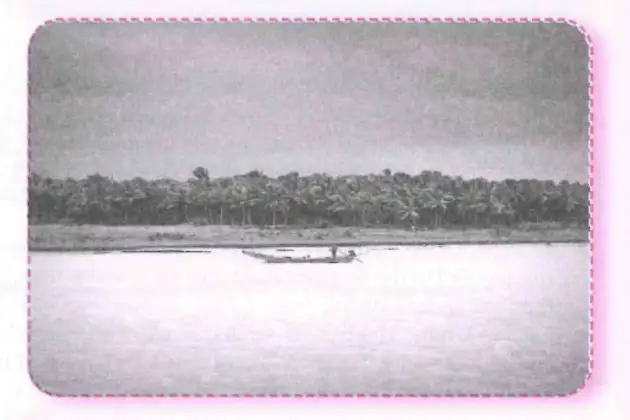 River Scene with Boat