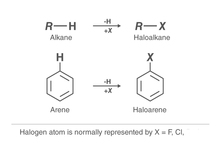 Classification of Haloalkanes and Haloarenes