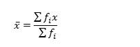 Stepwise Calculation of Mean