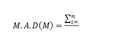 Median calculation in frequency distribution