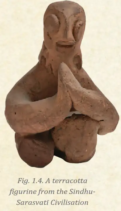 Terracotta figurine from Indus Valley Civilization