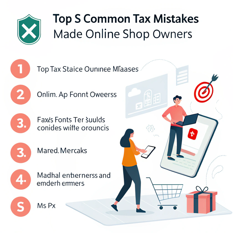 쇼핑몰 운영자가 자주하는 세무 실수 TOP 5