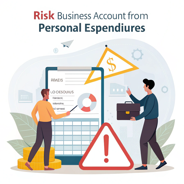 사업자 통장으로 사적인 지출을 했을 때의 리스크