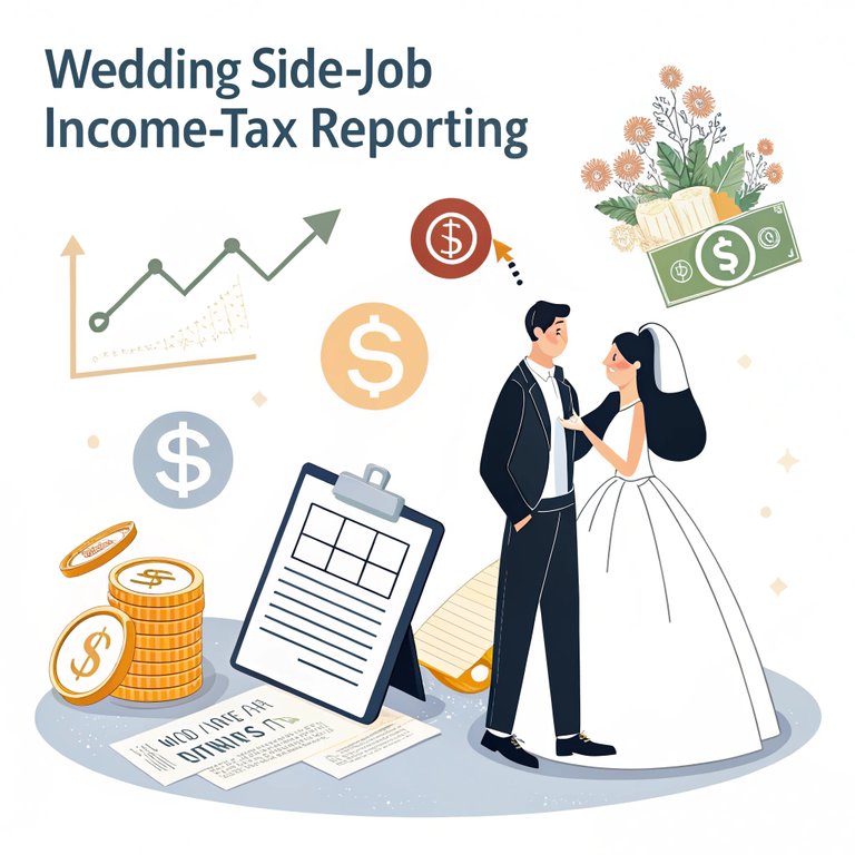 결혼식 관련 부업 수익의 세무 신고 요령