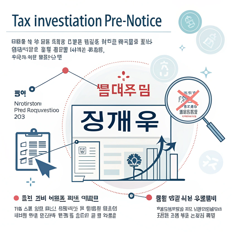 세무조사 사전통지서에 숨겨진 의미