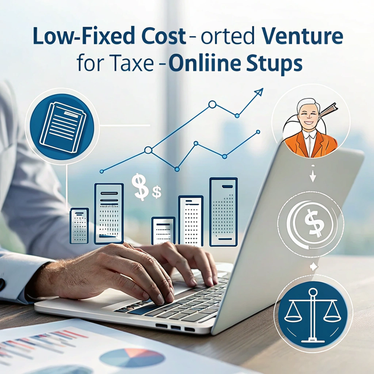 고정비가 적은 온라인 창업의 세무 전략