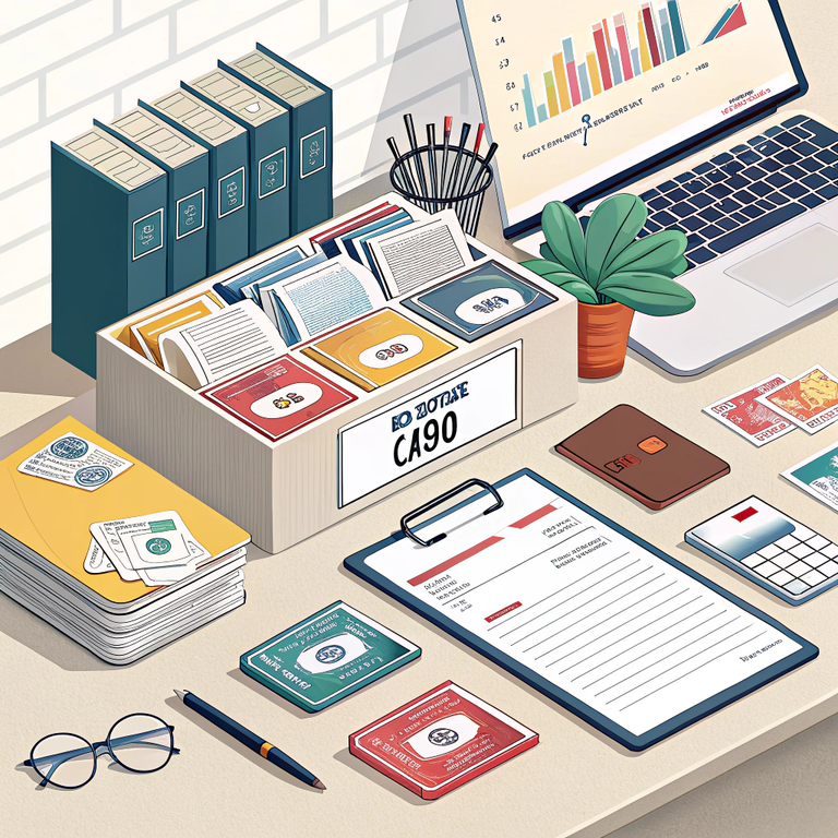 부가가치세 신고 시 사용한 카드 정리 팁