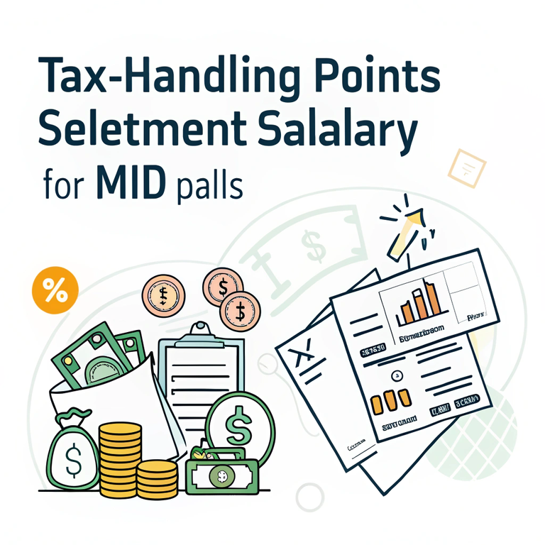 중간정산 급여의 세무 처리 포인트