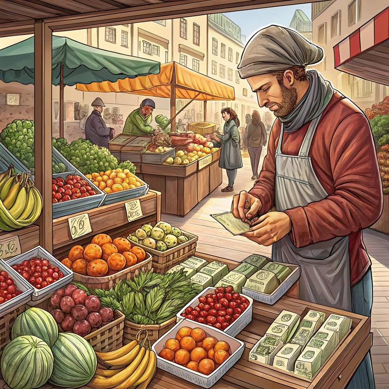 주말 장터 판매 수익의 세무 신고