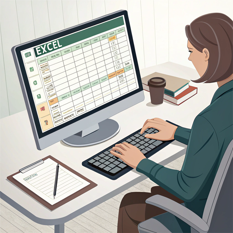 간편장부 작성시 엑셀 활용 팁