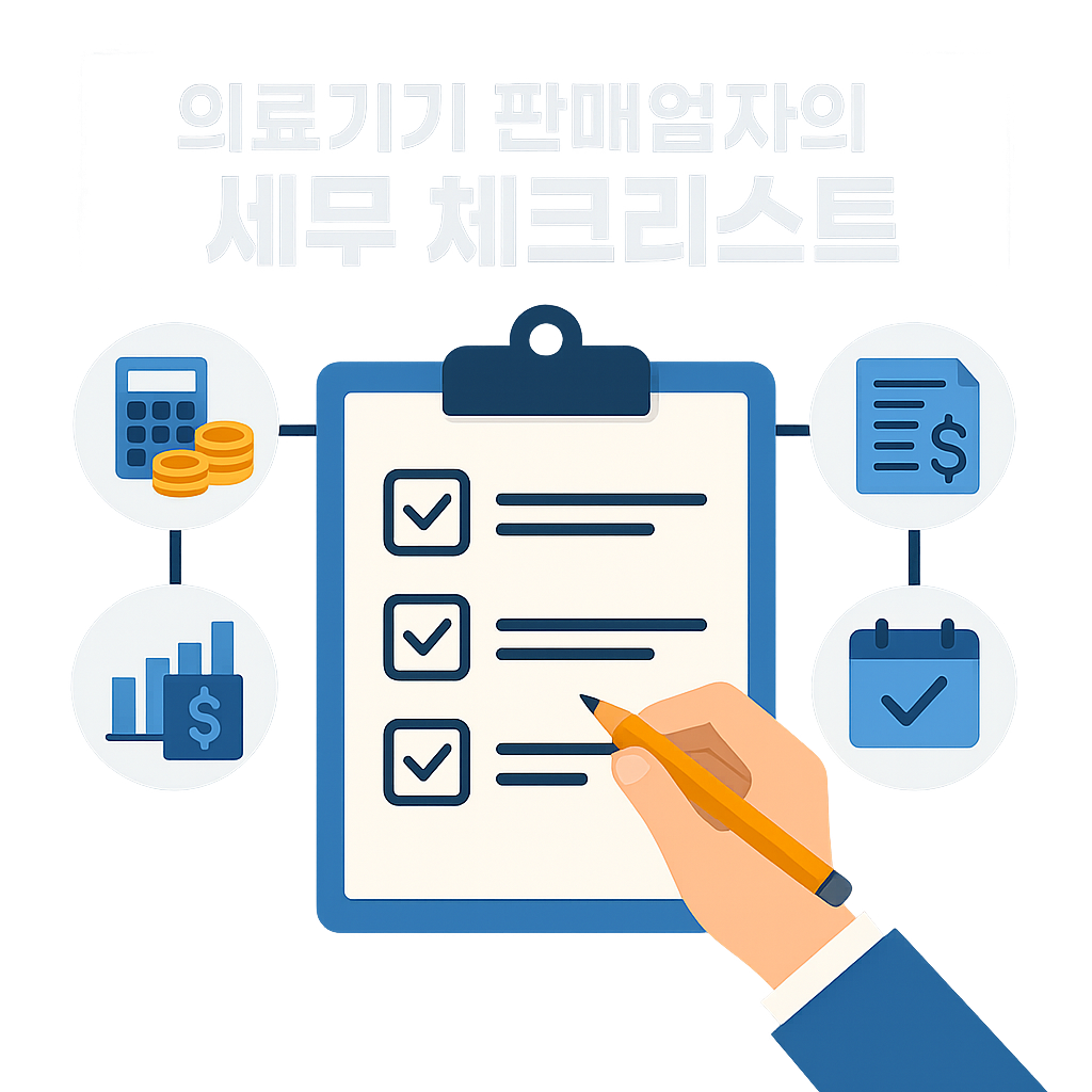의료기기 판매업자의 세무 체크리스트