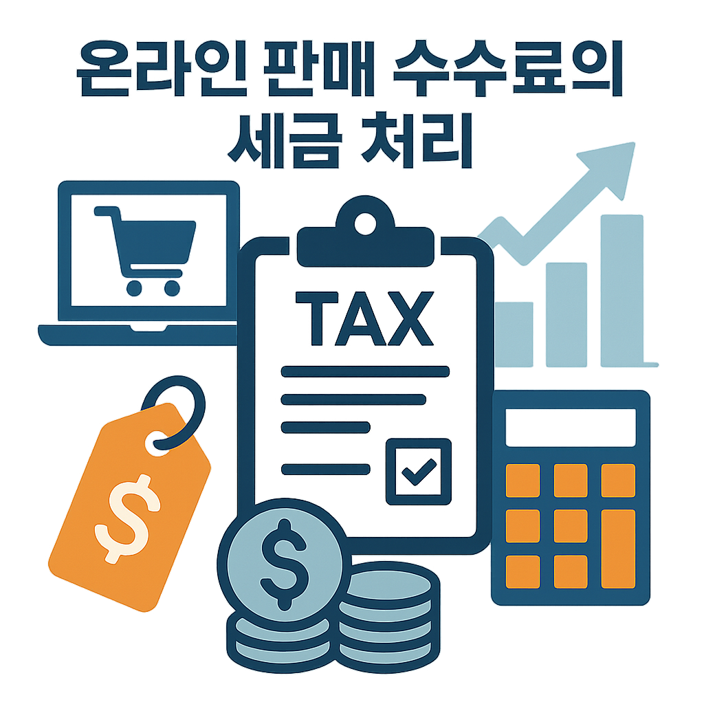 온라인 판매 수수료의 세금 처리