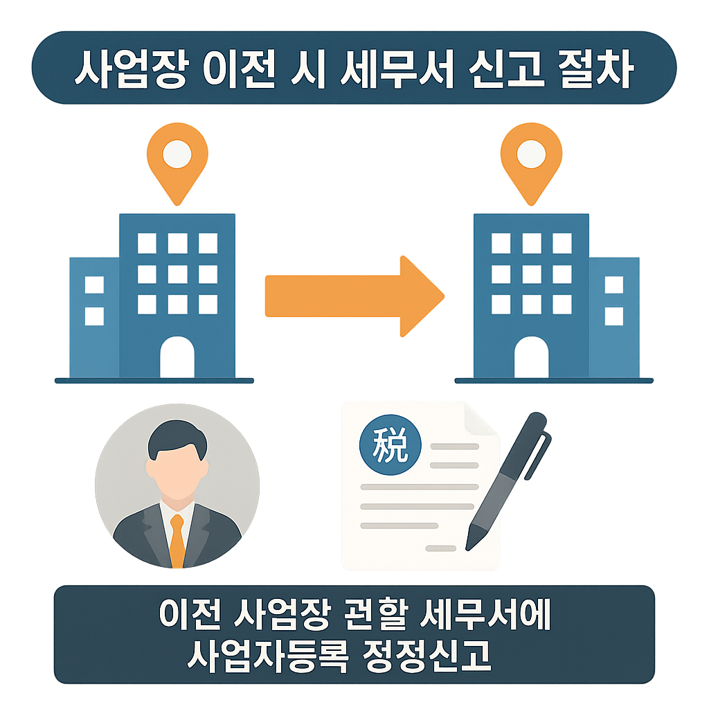 사업장 이전 시 세무서 신고 절차