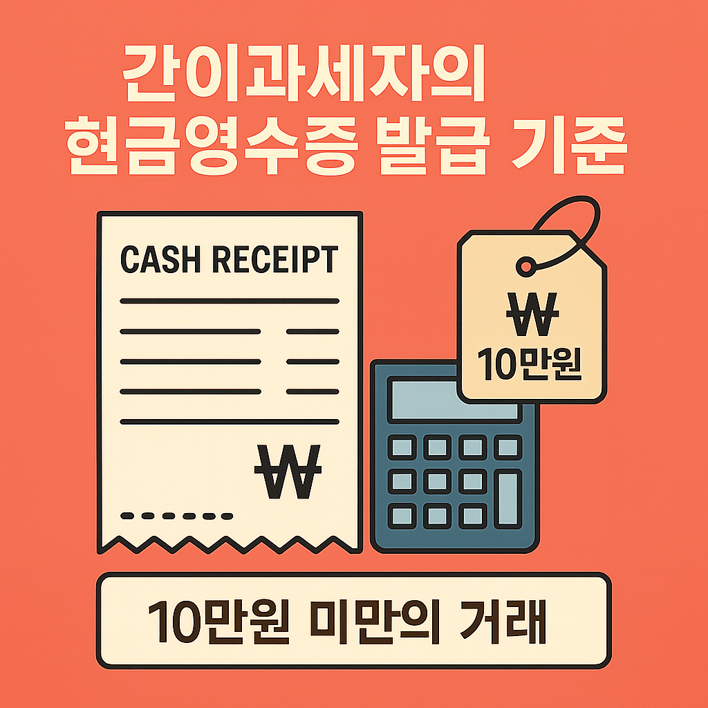 간이과세자의 현금영수증 발급 기준