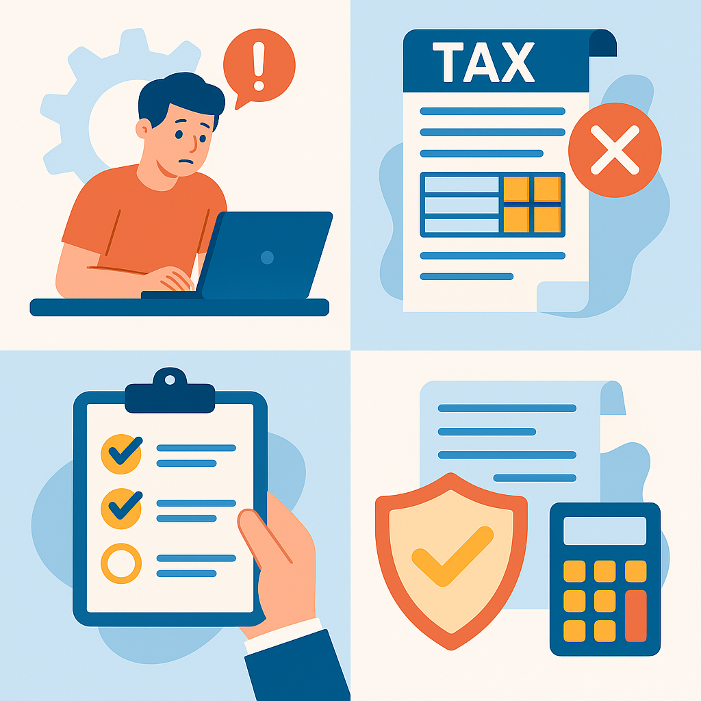 프리랜서 세금 신고 실수 피하는 요령