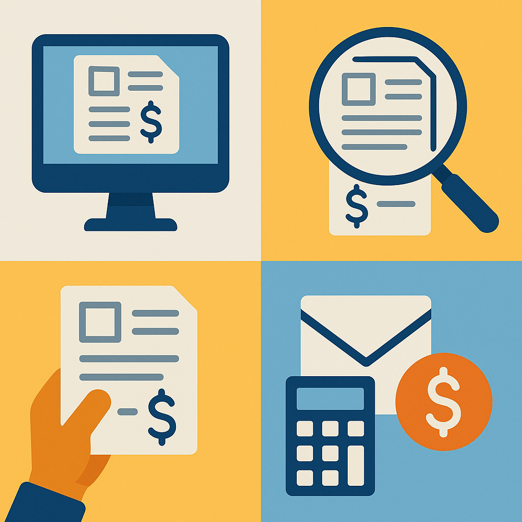 전자세금계산서 발급 요령 모음