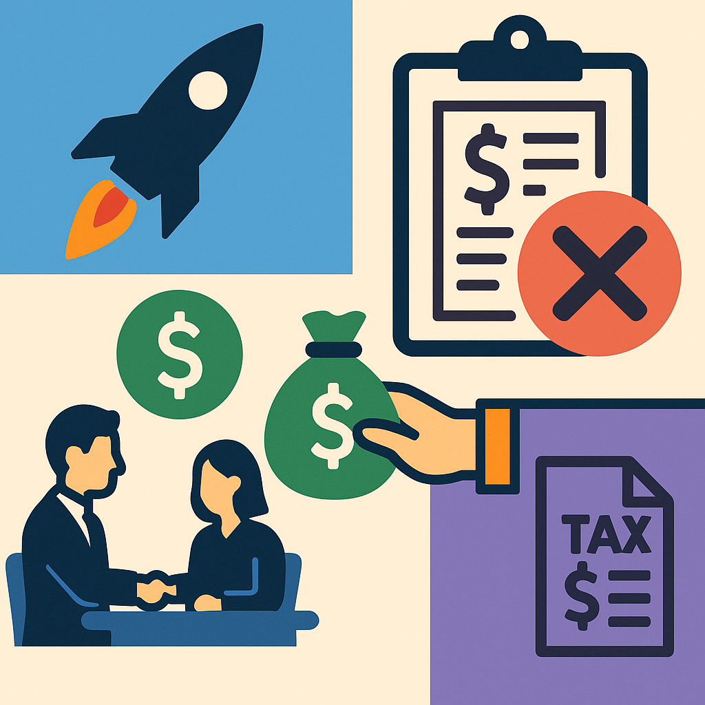 스타트업 투자 받을 때 세금 문제는?